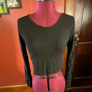 Bozzolo Long Sleeve Crop Top